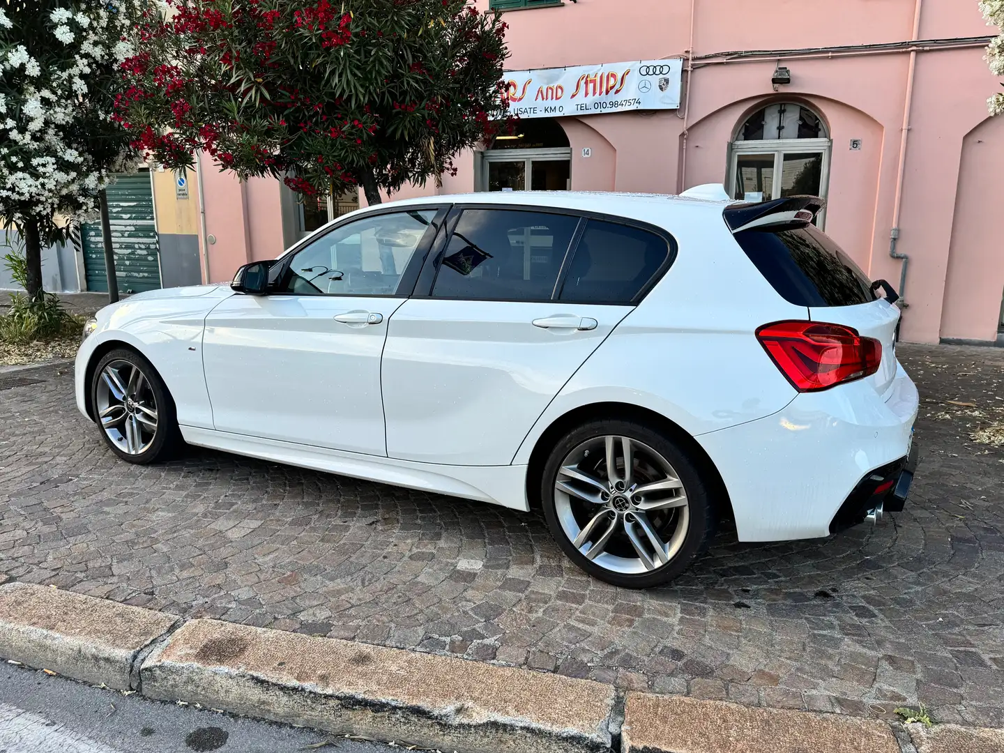 BMW 125 125d M Msport 5p auto Eu 6 Blanc - 2