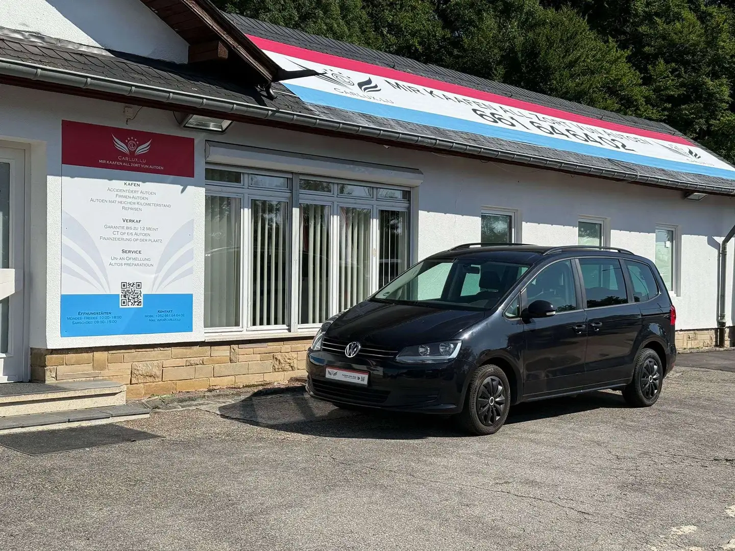 Volkswagen Sharan Trendline BMT Noir - 1