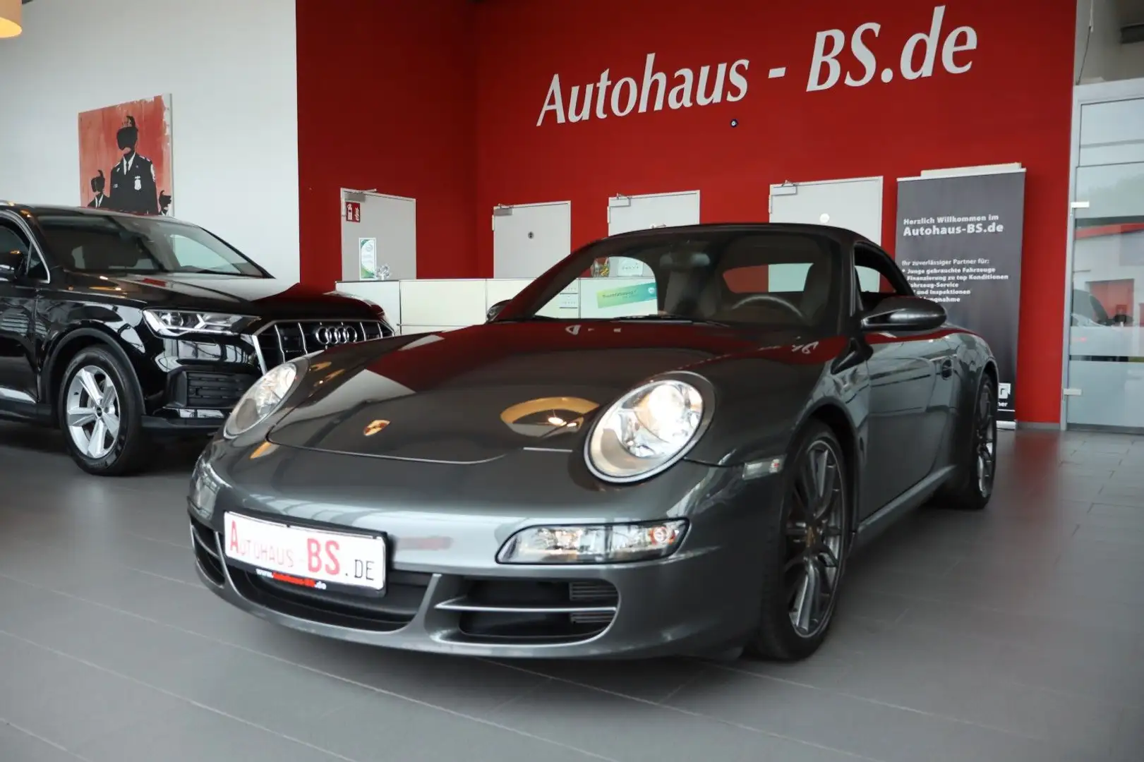 Porsche 911 Carrera Cabrio Gris - 1