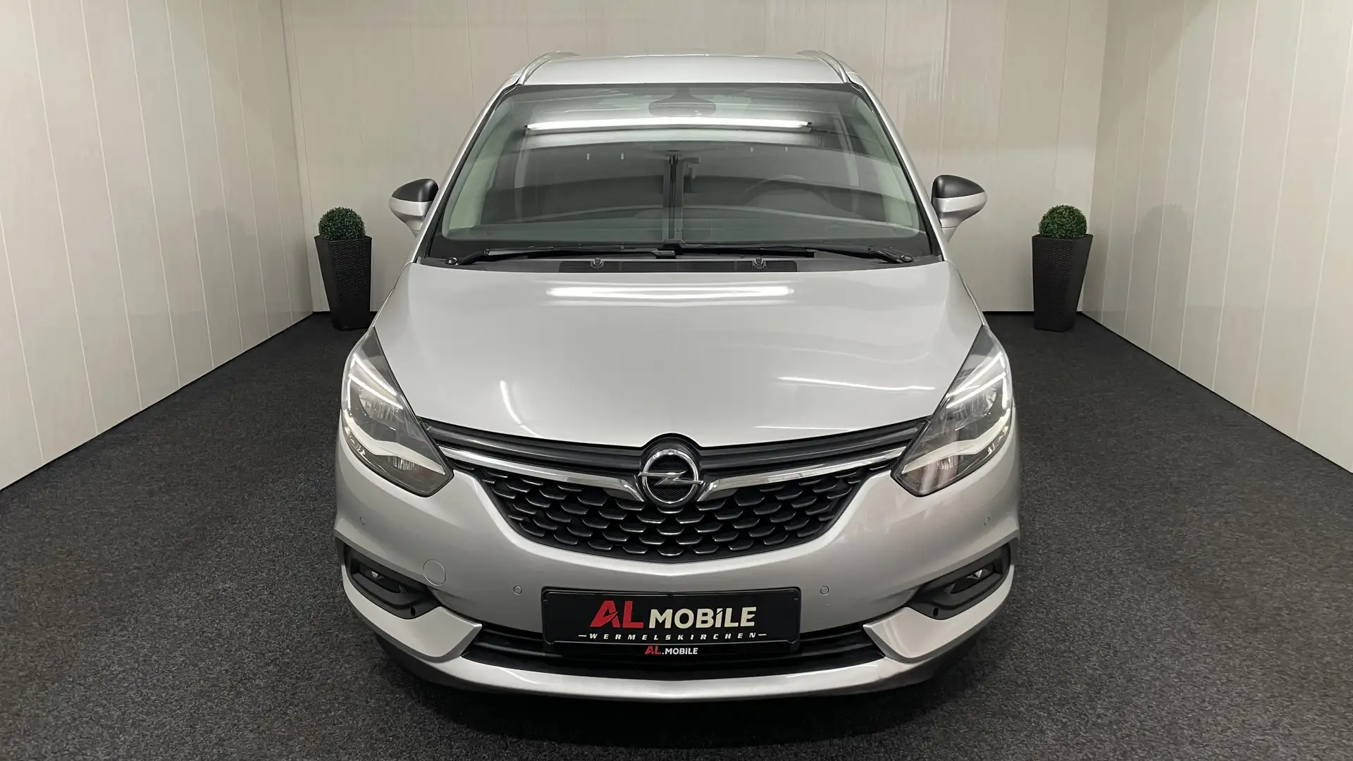 Opel Zafira 2,0 CDTI Automatik Aus 1.H LED NAVI SHZ TEMP RFK Gris - 2
