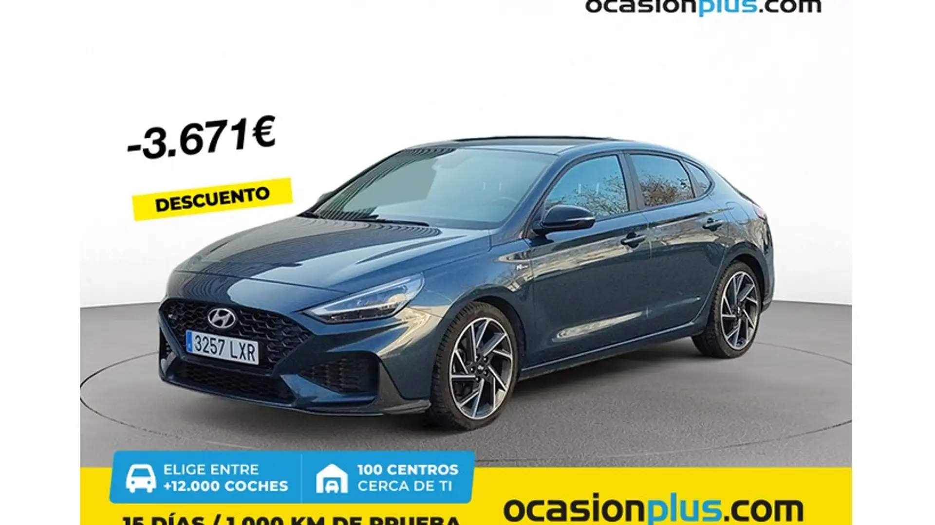 Hyundai i30 1.5 TGDI N Line 48V 160 Azul - 1