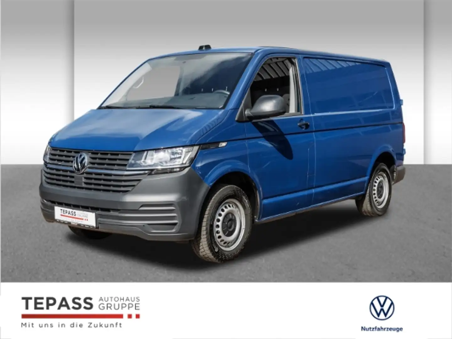 Volkswagen T6.1 Transporter 2,0l TDI KLIMA NAVI PDC Azul - 1