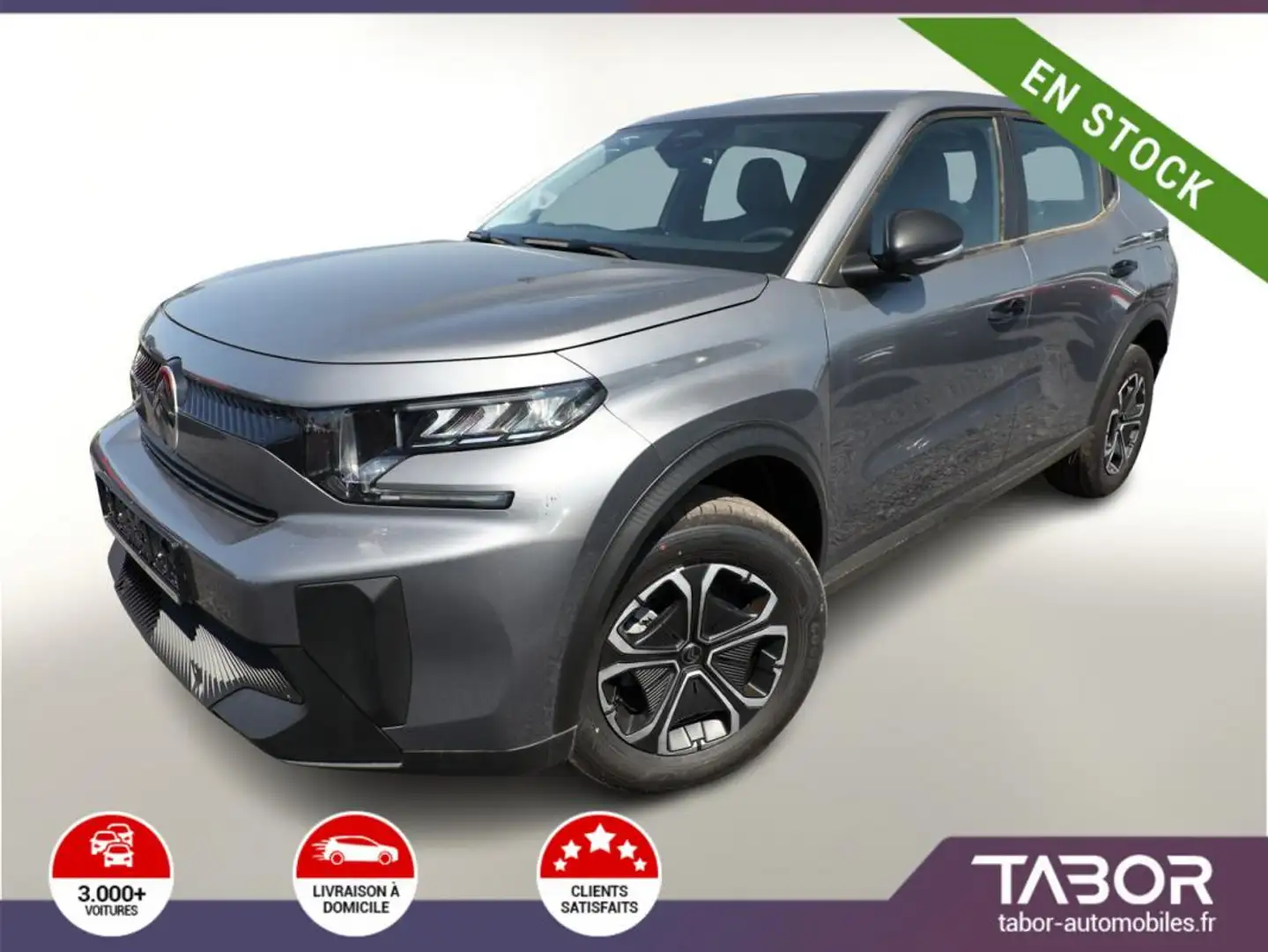 Citroen C3 Aircross Turbo 100 YOU Reg Radars Grijs - 1