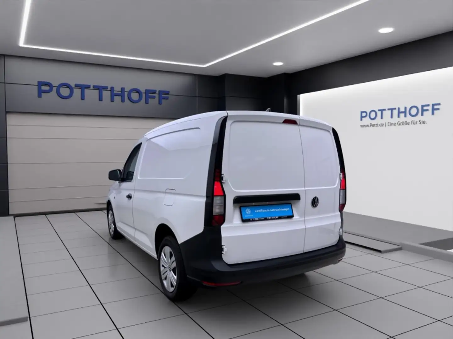 Volkswagen Caddy Cargo 2.0 TDI KASTEN SITZHZG BLUETOOTH PDC Weiß - 2