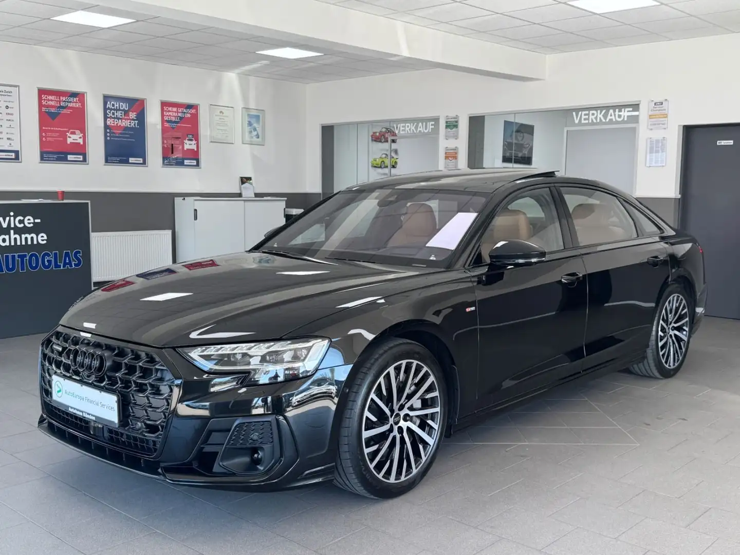Audi A8 L 60 TFSIe  S-Line Black °Pano°360°TV°B&O°HUP Negro - 1