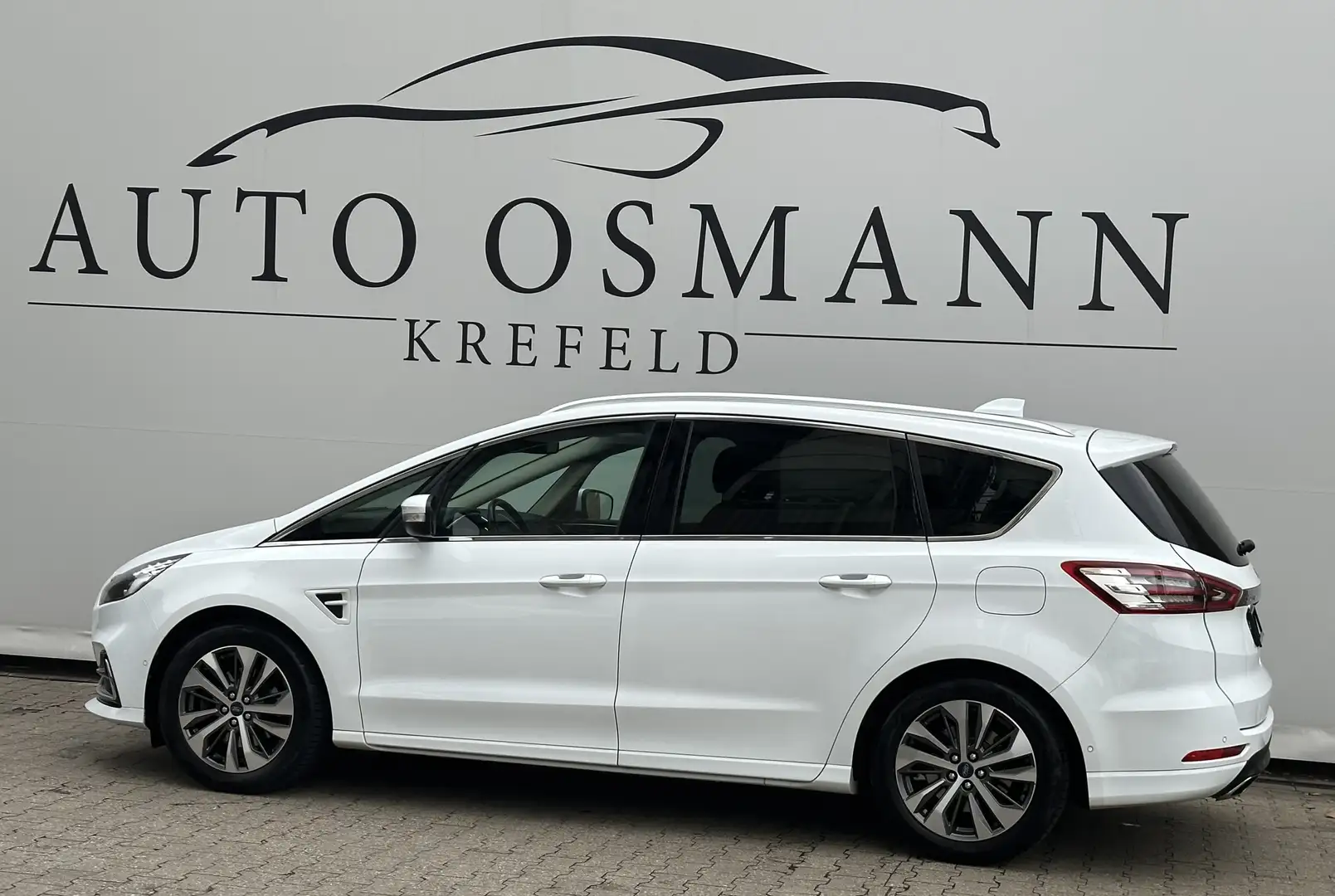 Ford S-Max 2.0 EcoBlue Aut. TITANIUM  ACC AHK NAVI Blanc - 2