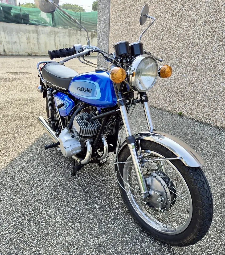 Kawasaki 500 H1 A FRENO A TAMBURO/ PERMUTO - 2