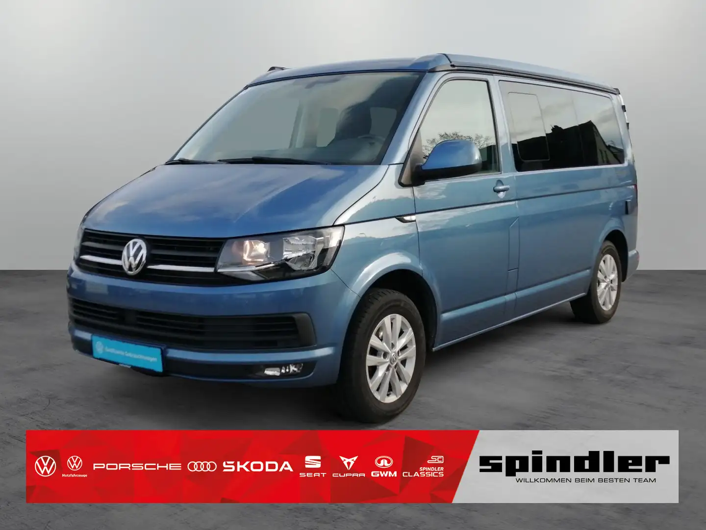 Volkswagen T6 California Beach DSG Navi AHK Standhzg ACC Blau - 1