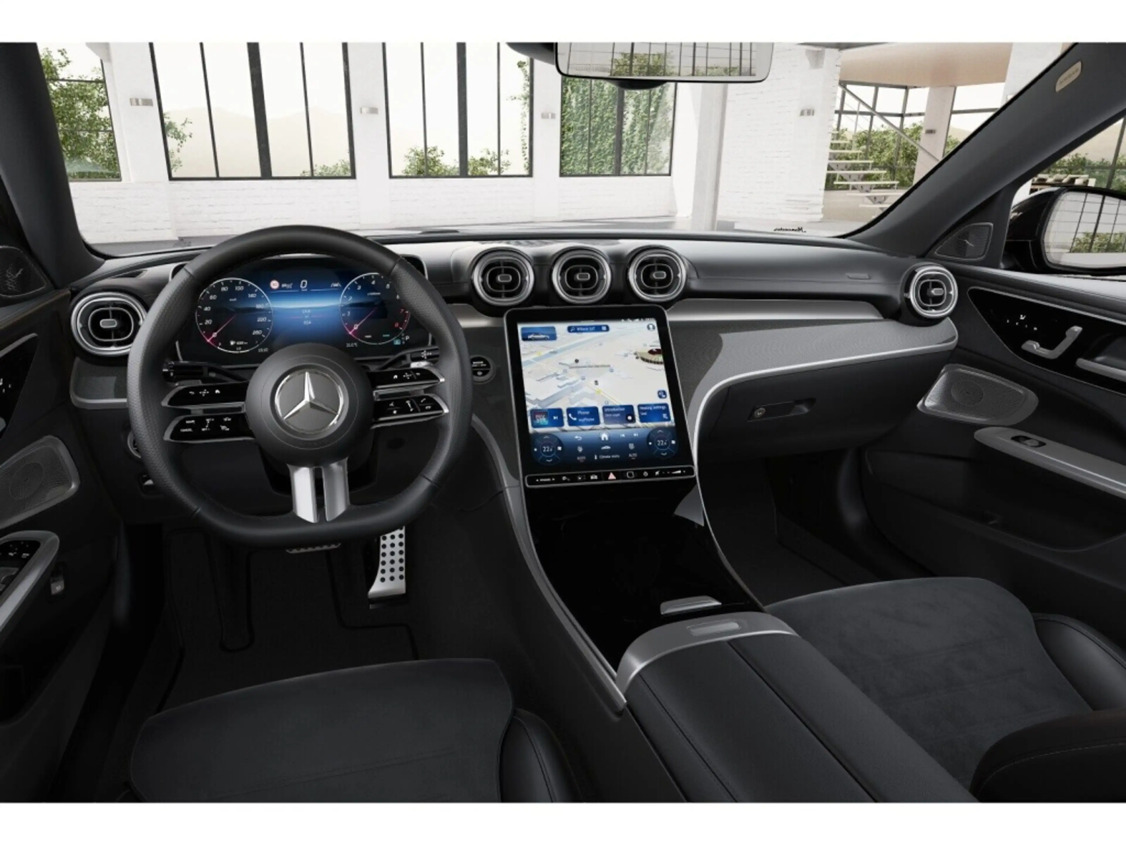 Mercedes-Benz C 180 AMG-Sport/Pano/360/Burm/StdHz/DIGITAL/Memo — photo 7