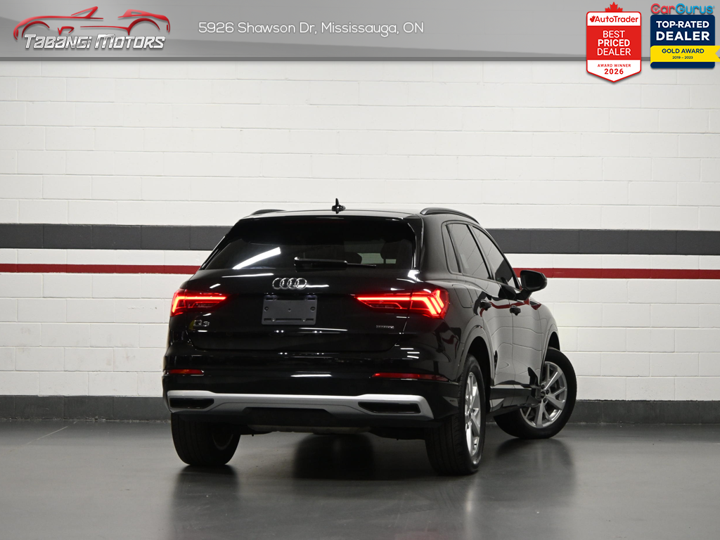 2022 Audi Q3 Leather Panoramic Roof Heated Seats