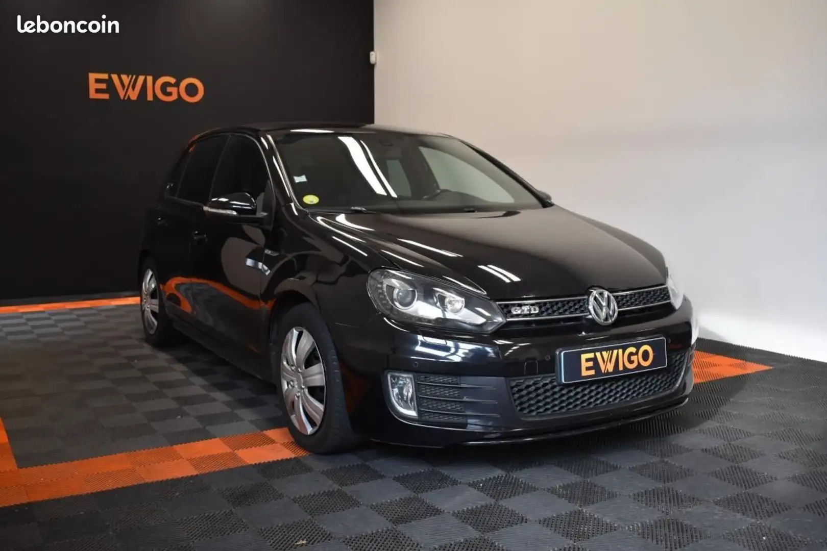Volkswagen Golf VI GTD CARAT 2.0 TDI 170ch DSG6 SUIVI & GARANTIE 6 Noir - 1