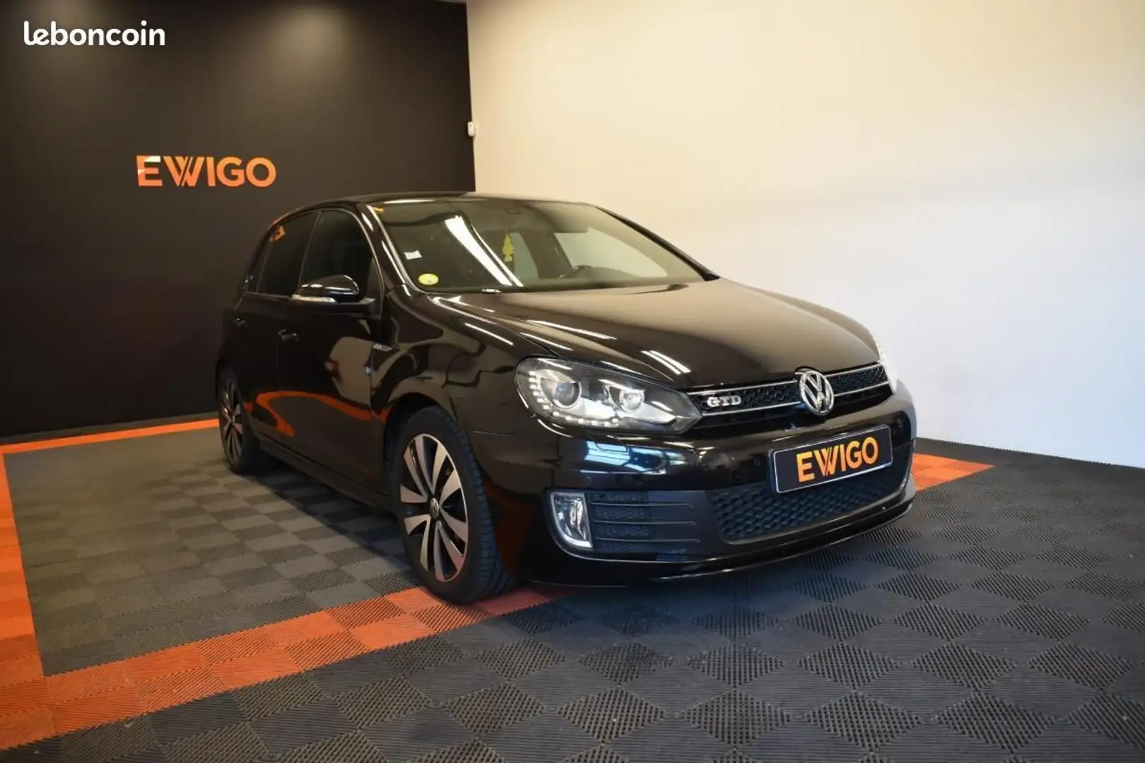 Volkswagen Golf VI GTD CARAT 2.0 TDI 170ch DSG6 SUIVI & GARANTIE 6 Black - 1