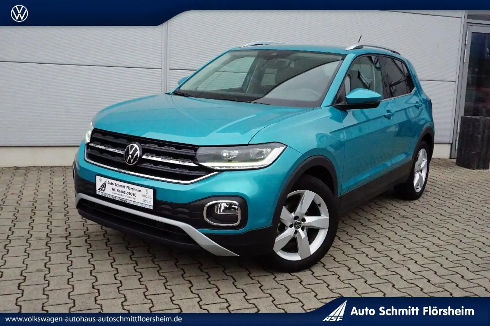 Volkswagen T-Cross Style T-Cross Style 1.0 TSI 7-Gang-DSG Navi,ACC zelena - 1