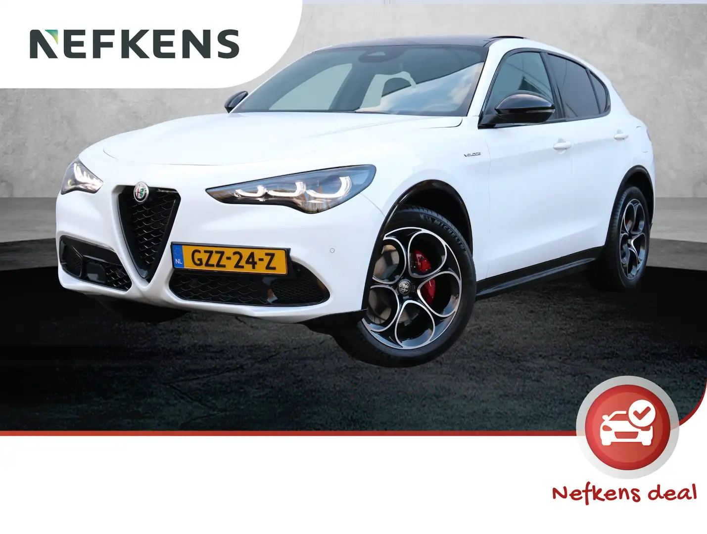 Alfa Romeo Stelvio 280pk Turbo GME AWD Tributo Italiano | Winterpakke Wit - 1