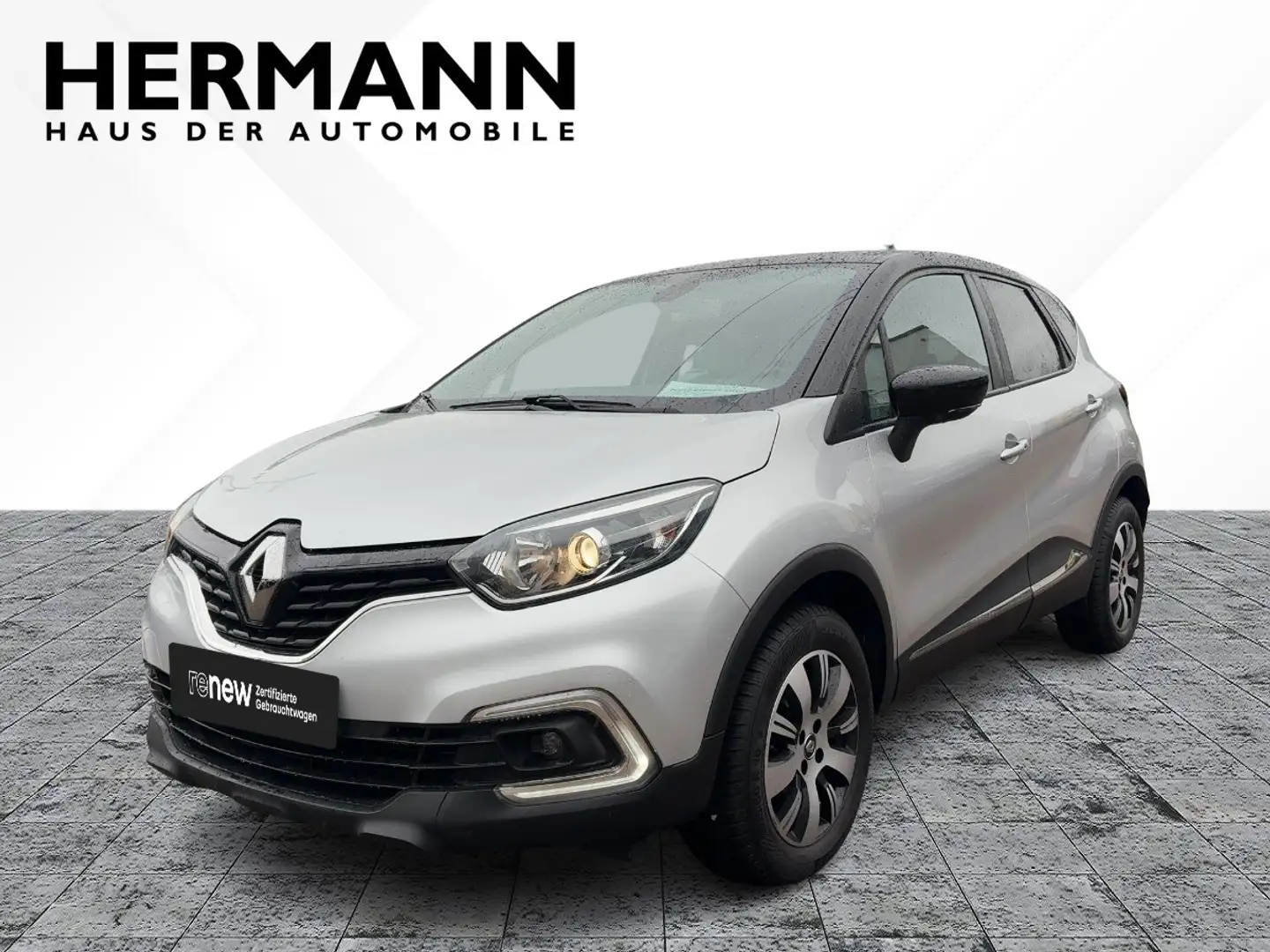 Renault Captur TCe 90 Experience *AHK*Navi*LED* Zilver - 1