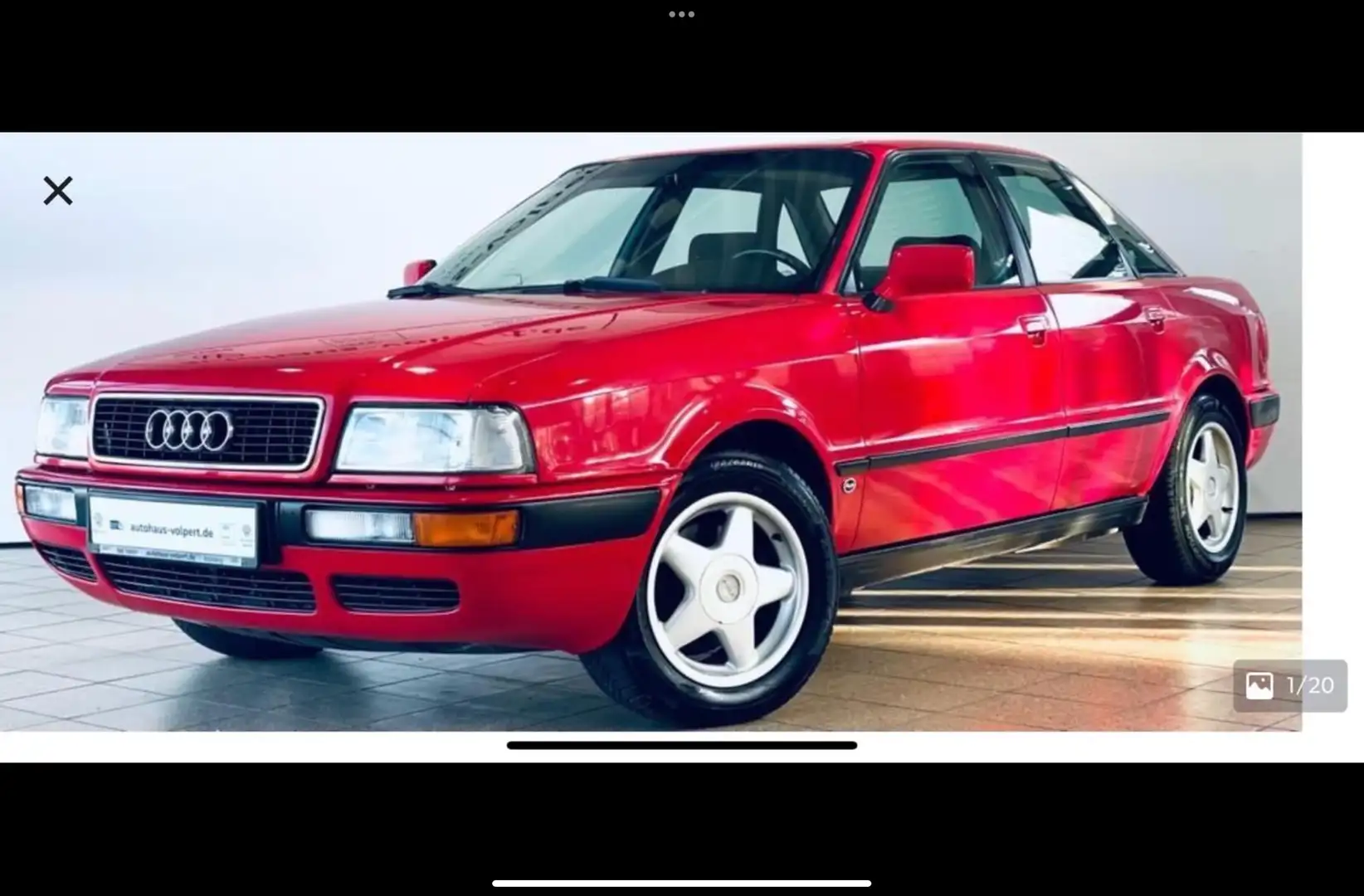 Audi 80 2.8 E Rouge - 1