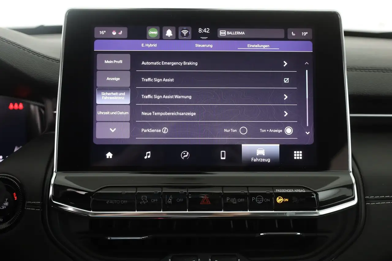 Jeep Compass 1.5 M-Hybrid Altitude LED Teilleder 360°, миниатюра 11