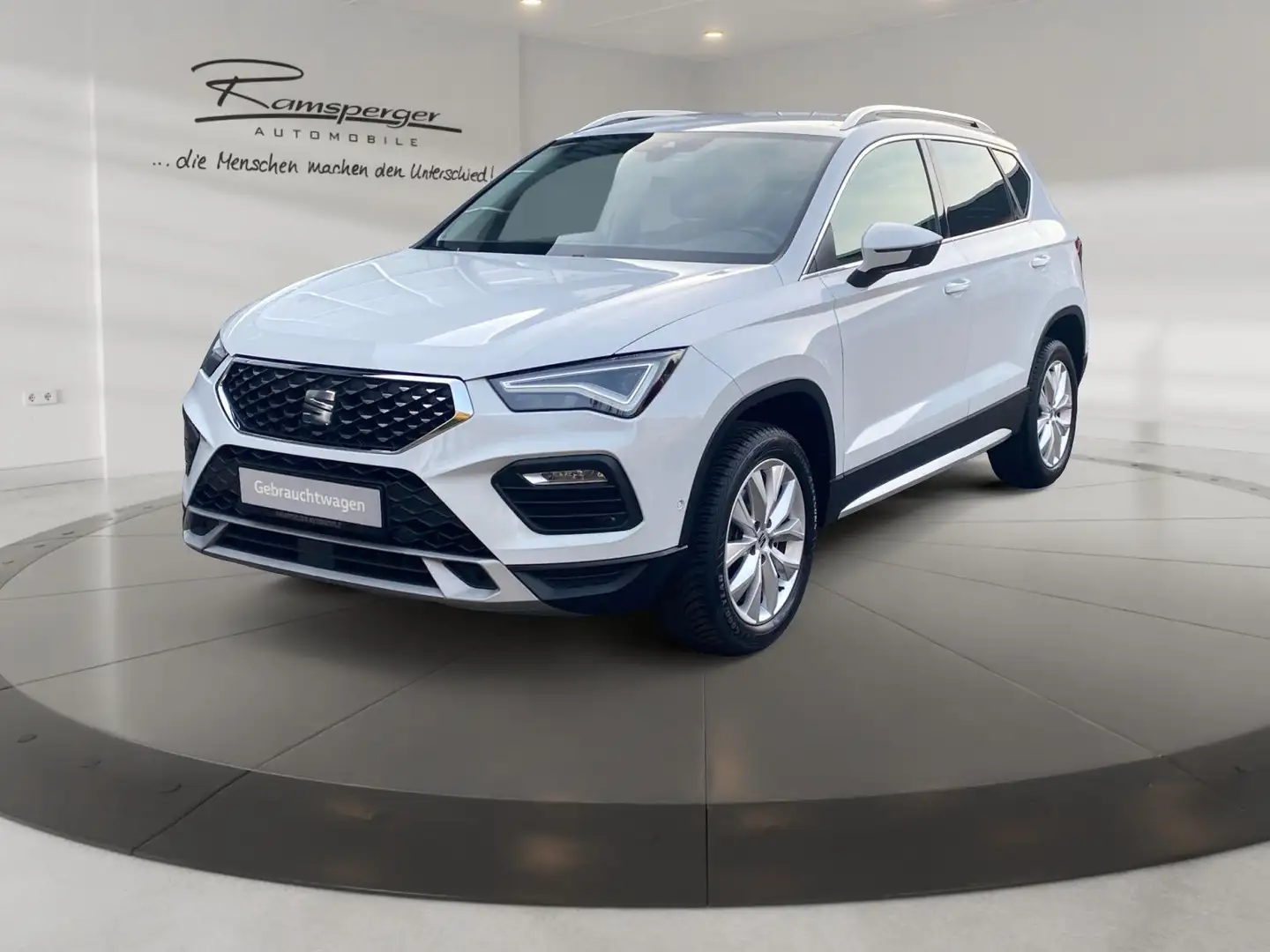 SEAT Ateca Xperience 1.5 TSI LED/AHK/Navi/DAB/uvm. Blanc - 2