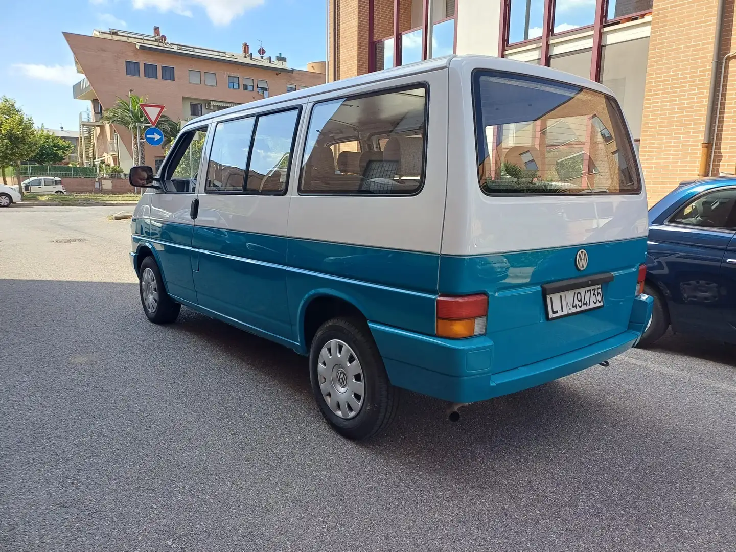 Volkswagen T4 pulmino 9 posti Bianco - 2