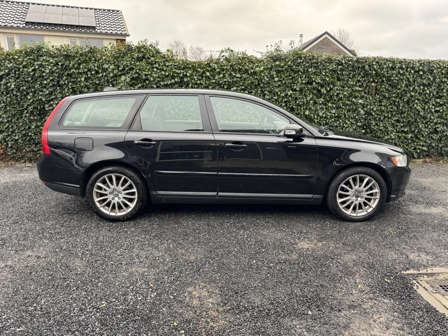 Volvo V50 1.8 Edition II | Leer | Autom. Airco | Cruise Cont Zwart - 2