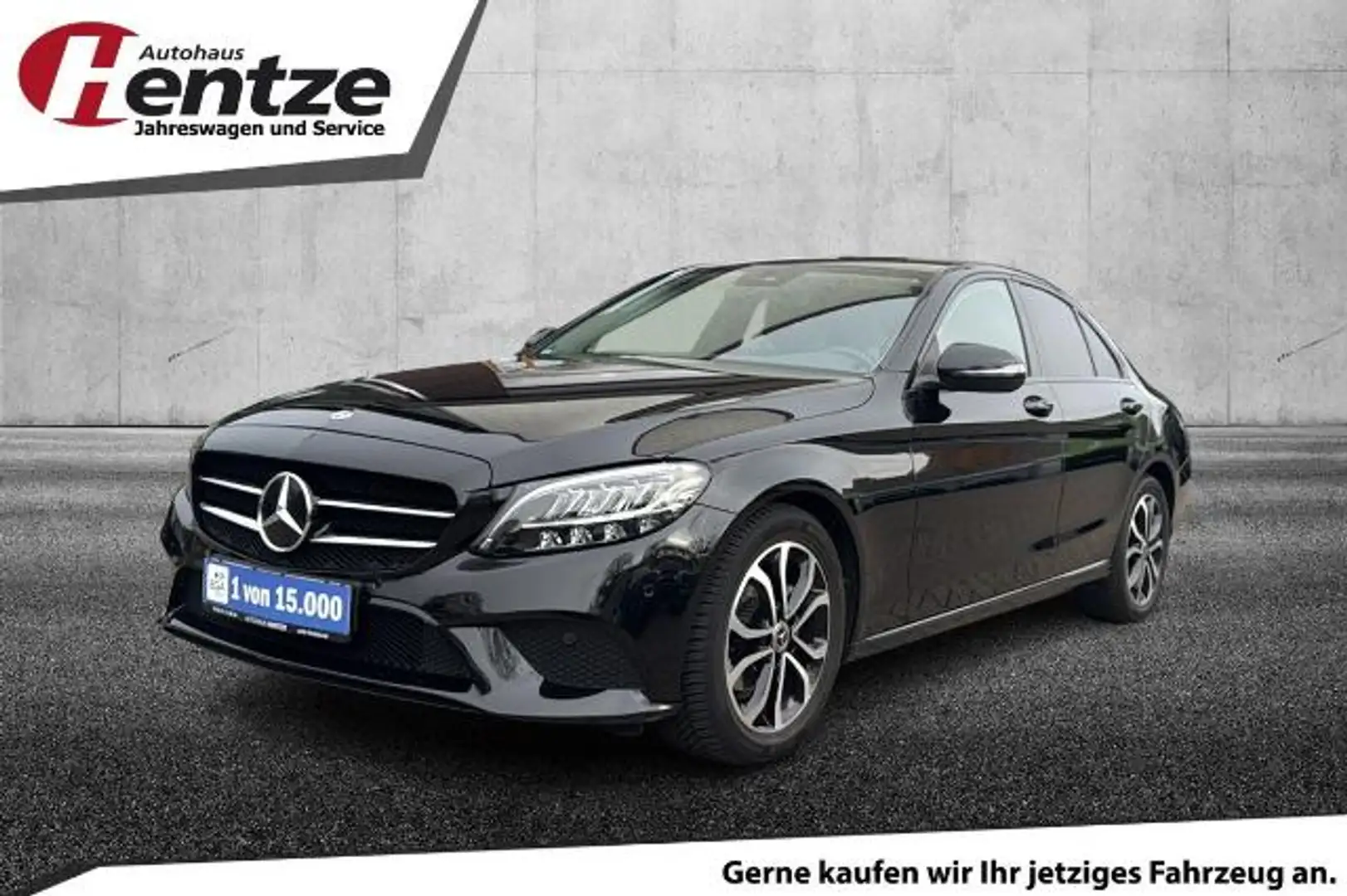 Mercedes-Benz C 180 Avantgarde Schwarz - 1