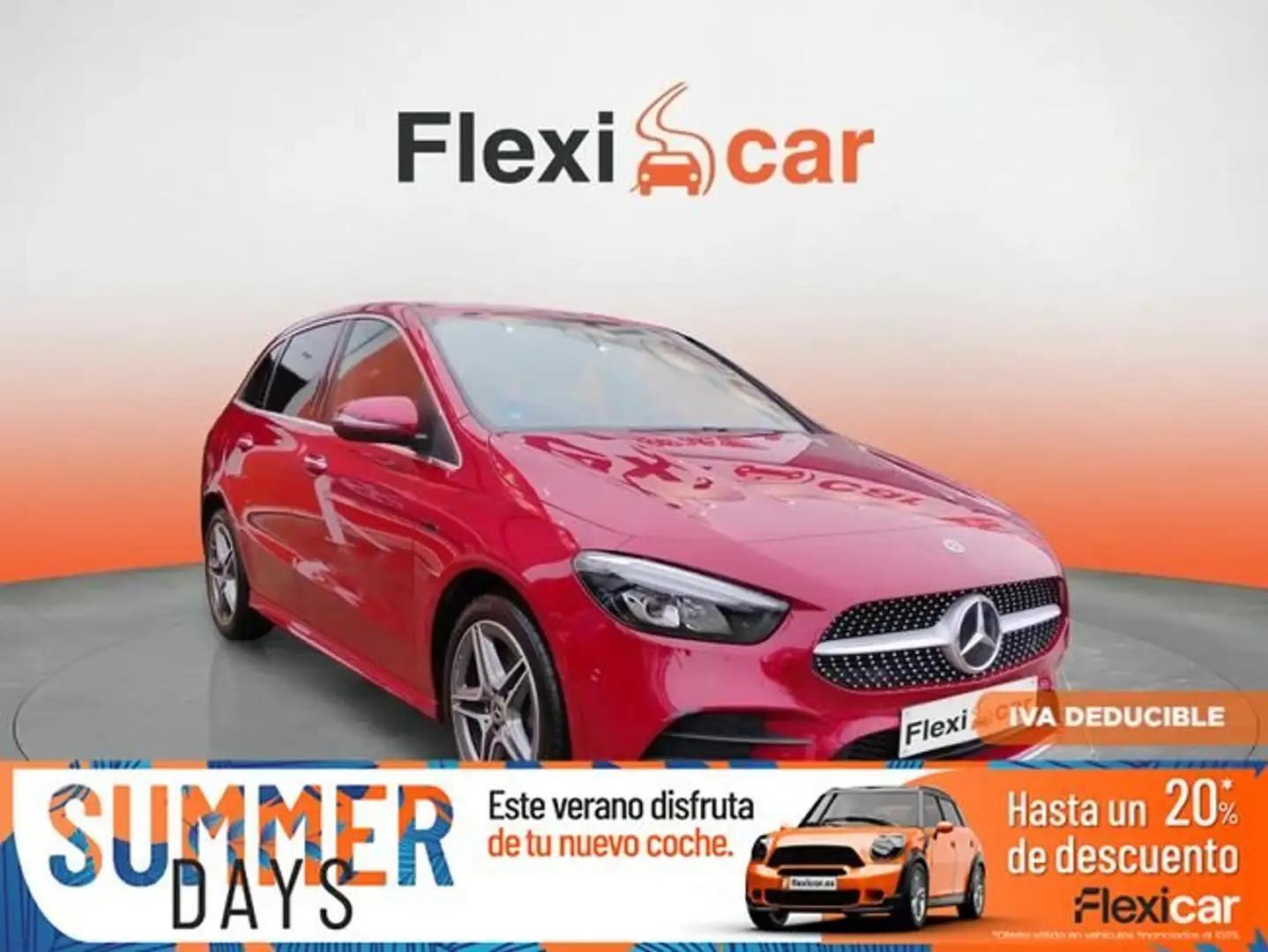 Mercedes-Benz B 250 250e Rojo - 1