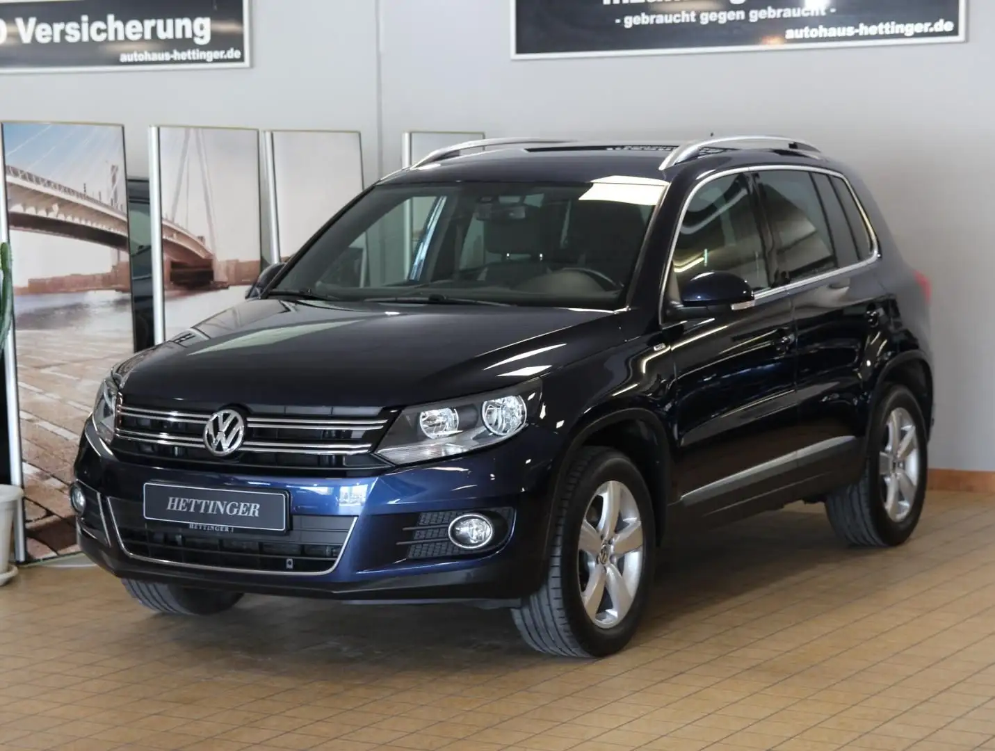 Volkswagen Tiguan Life 2.0 TDI 4motion 6-Gang, AHK,Climatr. Blu/Azzurro - 1