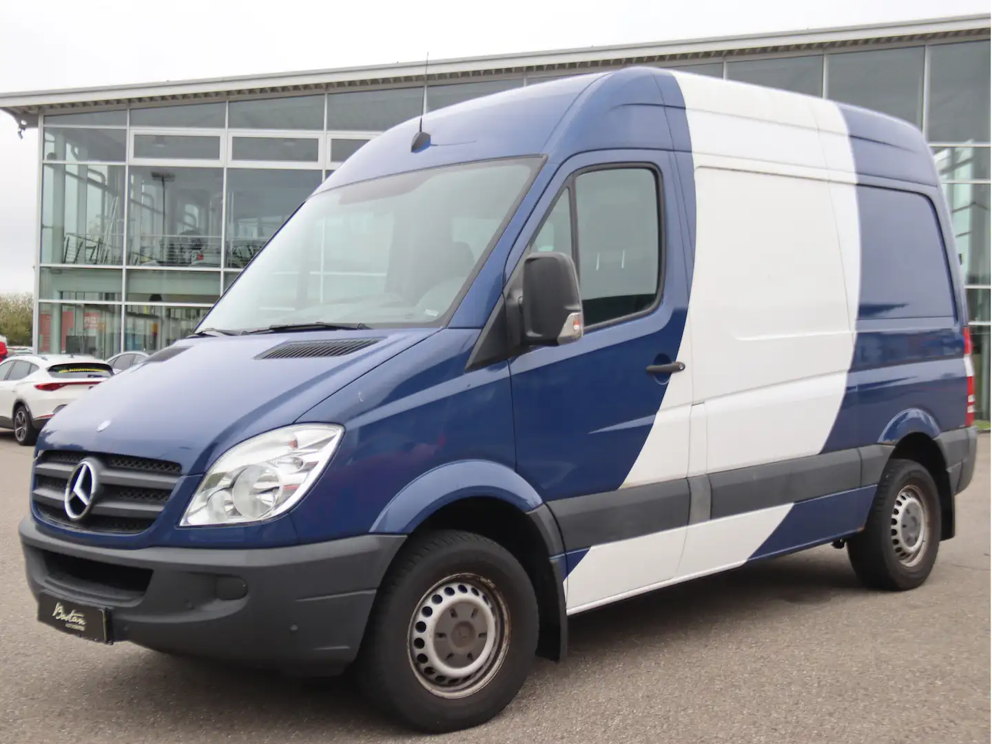 Mercedes-Benz Sprinter II KASTEN/HOCH/CDI/KLIMAANLAGE/1.HAND Blau - 2