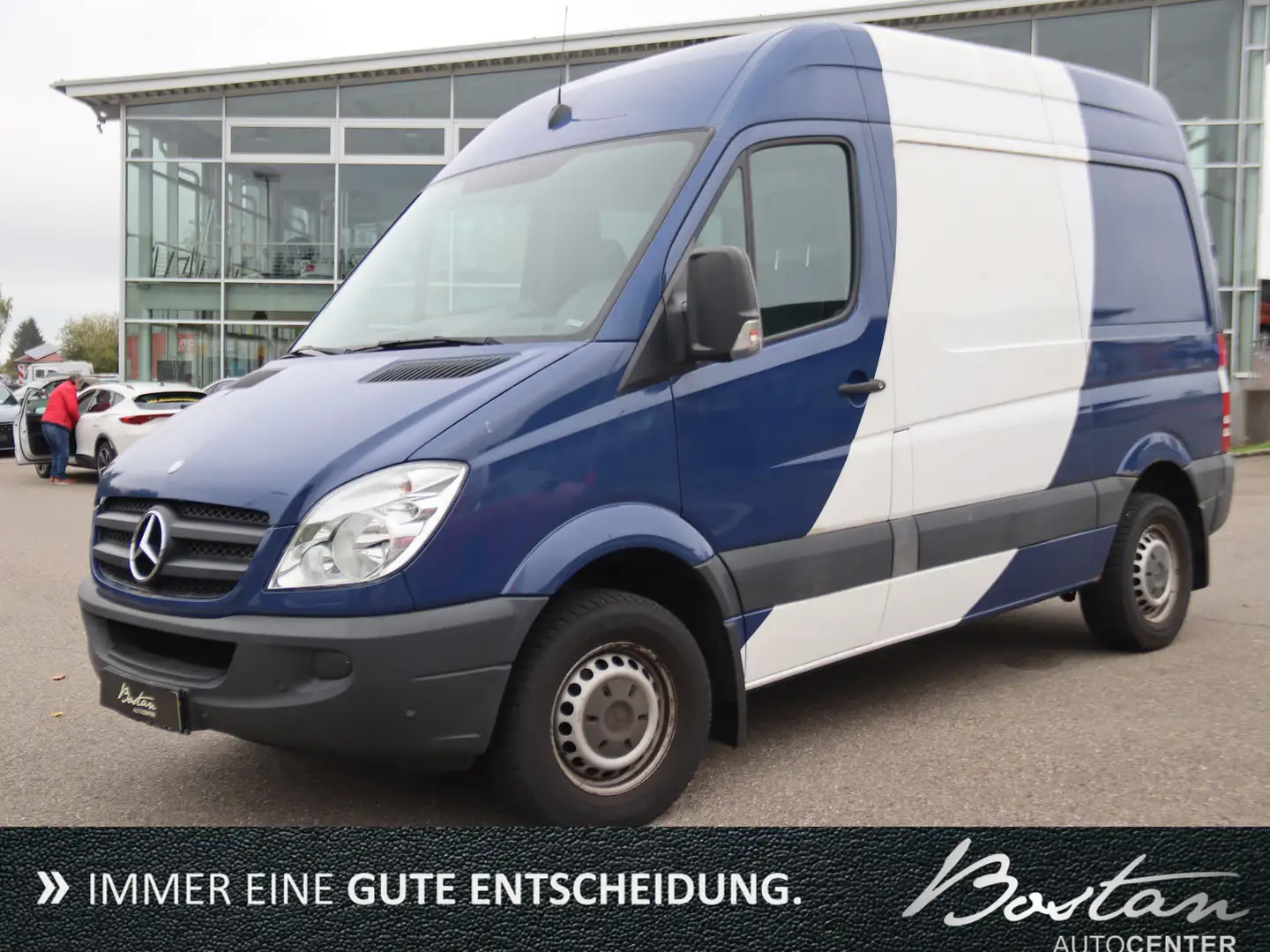 Mercedes-Benz Sprinter II KASTEN/HOCH/CDI/KLIMAANLAGE/1.HAND Blau - 1