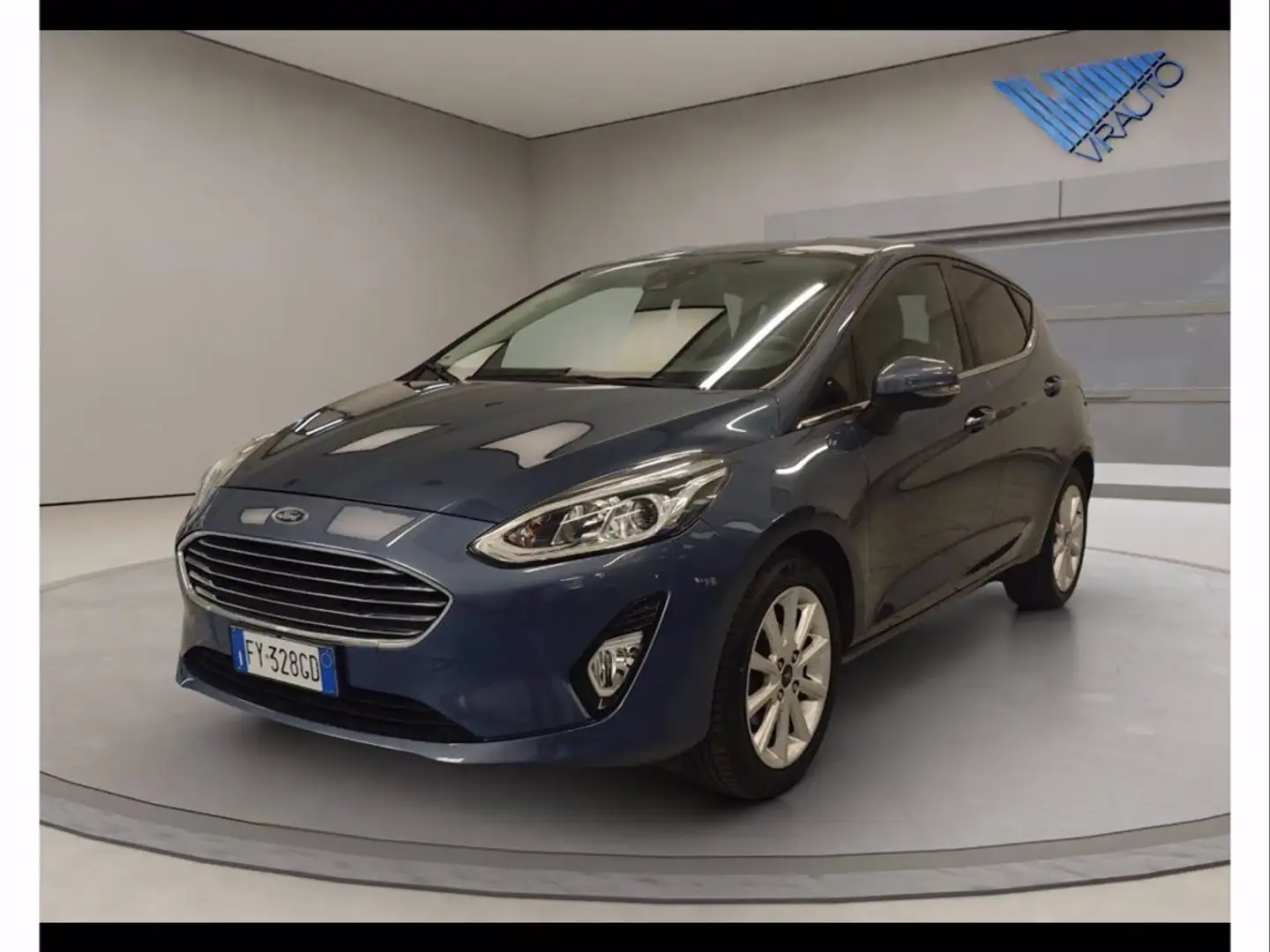 Ford Fiesta 5p 1.1 Titanium Blu/Azzurro - 1