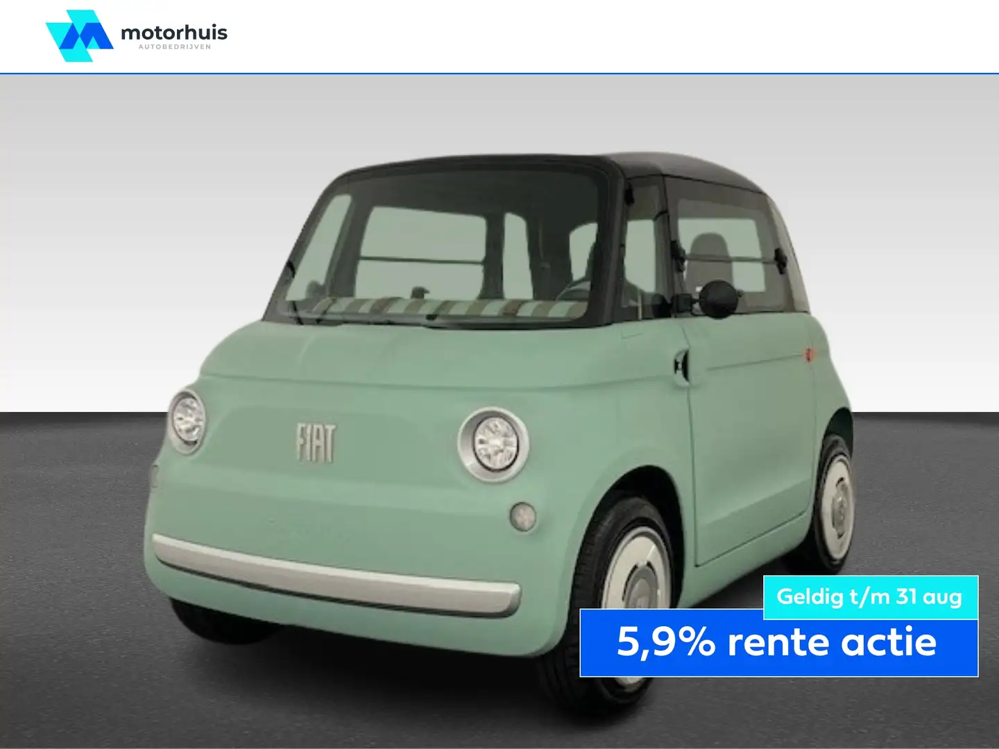 Fiat Topolino Direct uit voorraad leverbaar Groots in stijl, com Verde - 1