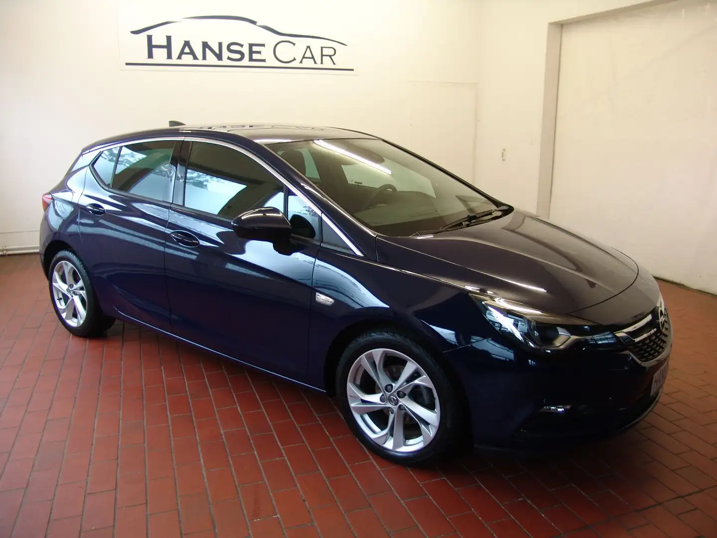Opel Astra Dynamic/ Navi / PDC v+h/ LED / 1.Hand Blau - 1