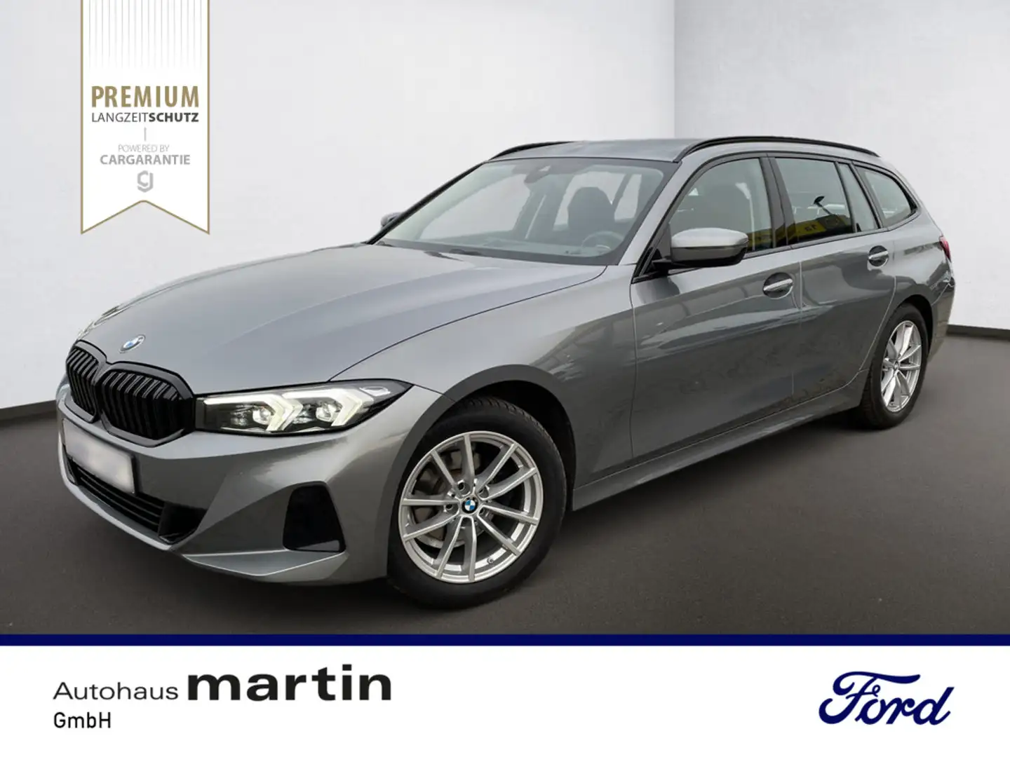 BMW 318 d SHADOW MEMORY PDC SHZ NAVI AHK LED Grau - 1