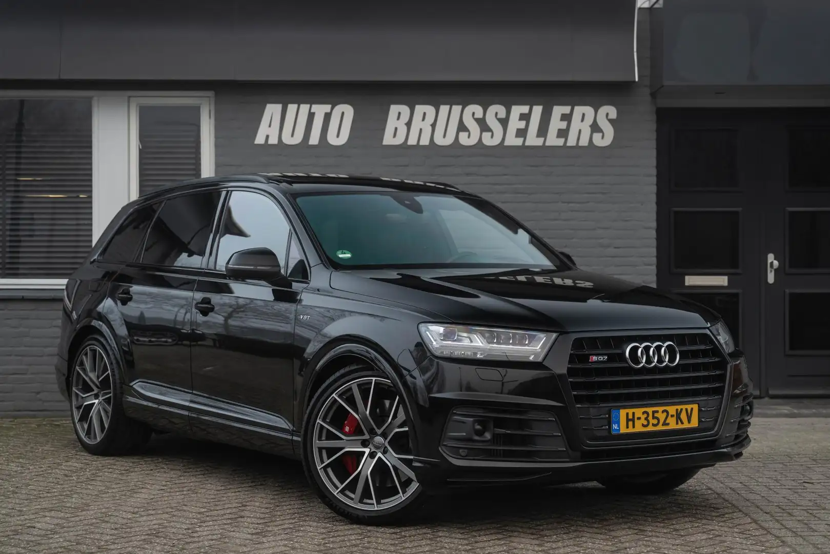 Audi Q7 4.0 TDI SQ7 quattro Pro Line + Zeer Mooie staat !! Zwart - 1