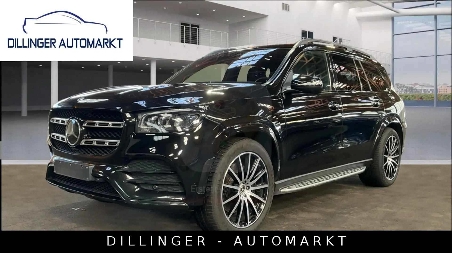 Mercedes-Benz GLS 400 d 4Matic AMG Line Pano Bur Distro AHK LED Schwarz - 1