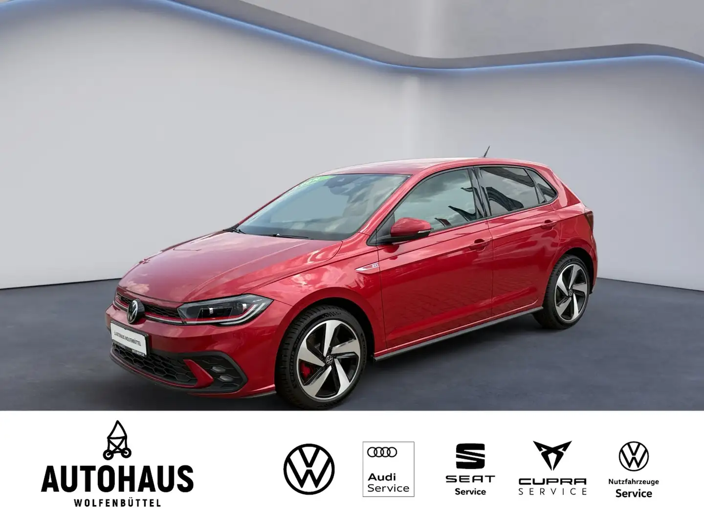 Volkswagen Polo GTI DSG ACC APP IQ KAMERA NAV PDC SHZ Rot - 1