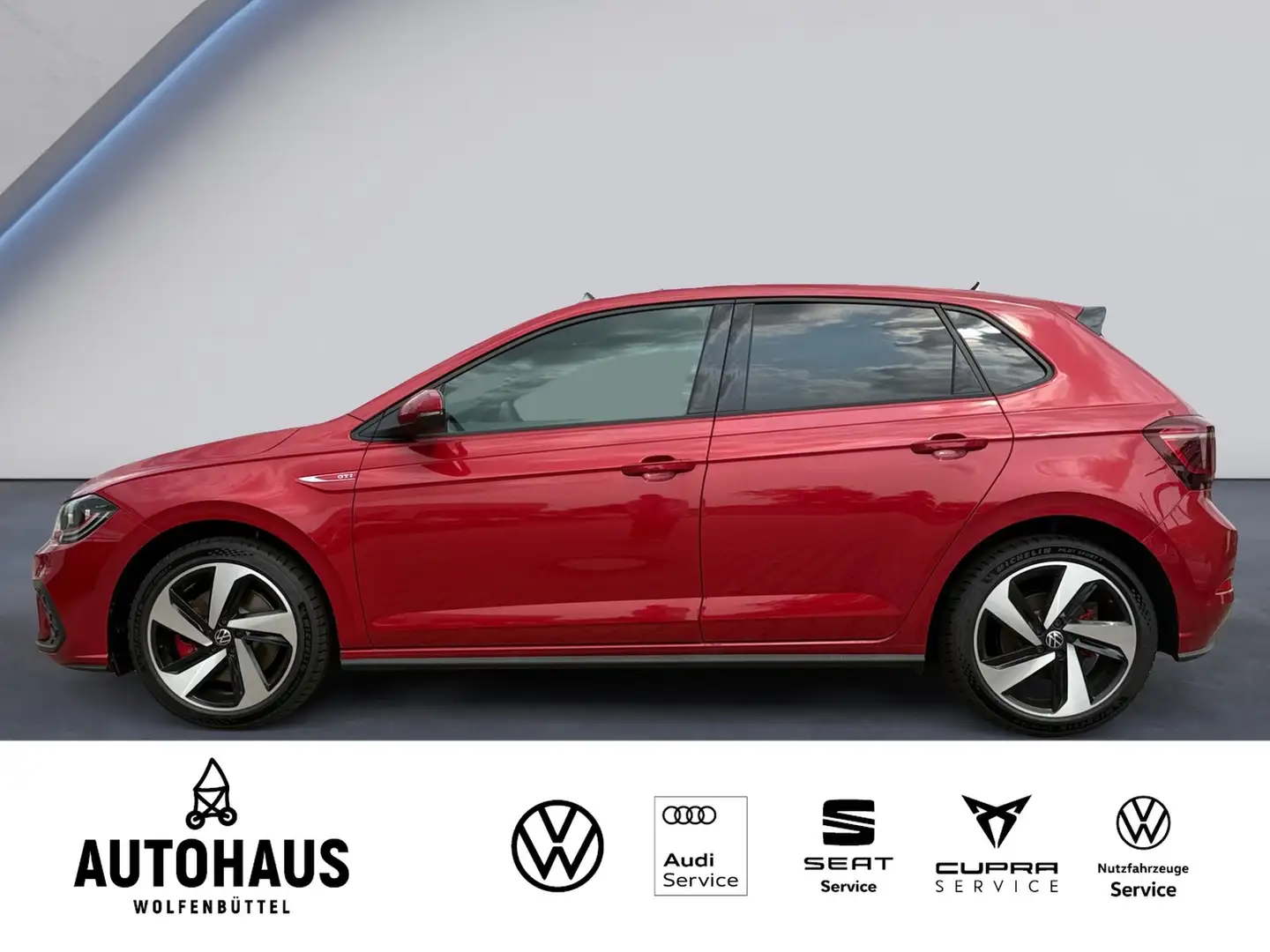 Volkswagen Polo GTI DSG ACC APP IQ KAMERA NAV PDC SHZ Rot - 2