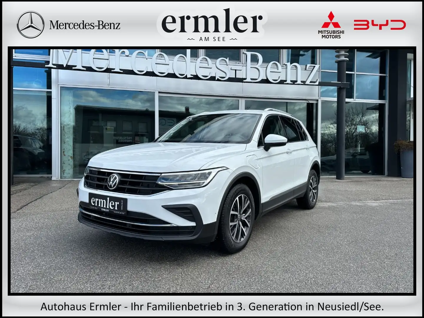 Volkswagen Tiguan 4.4 TSI eHybrid Life OPF (EURO 6d) Weiß - 1