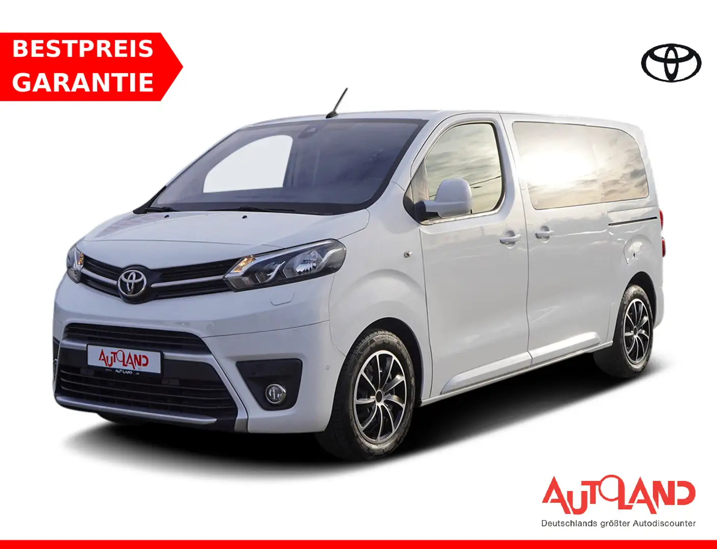 Toyota Proace Verso 2.0 D-4D Family Navi 8-Sitzer PDC Weiß - 1