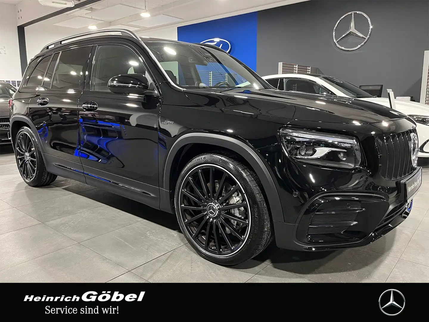 Mercedes-Benz GLB 35 AMG GLB 35 4M PANO+HUD+2xNIGHT.P+360°+MEMORY+MULTIB. Noir - 2