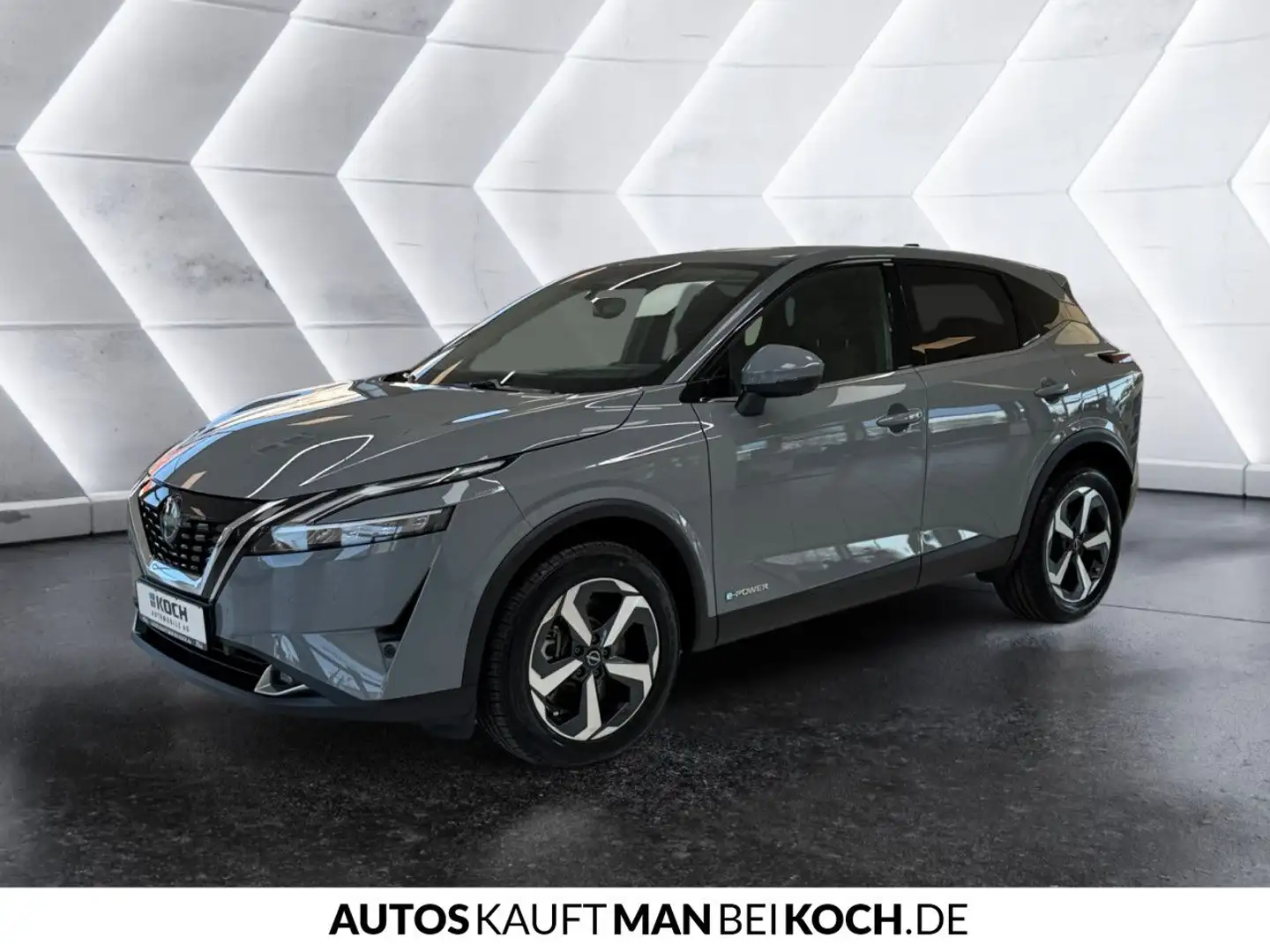 Nissan Qashqai 1.5 VC-T e-Power N-Connecta AHK NAVI LED Grijs - 2