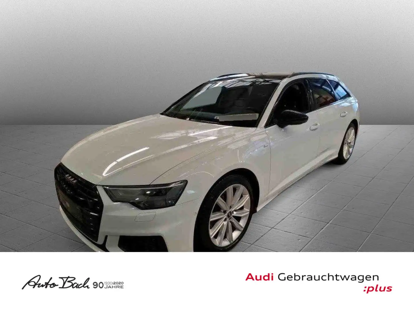 Audi A6 S line 45TFSI qu Navi LED HuD Panorama Blanc - 1