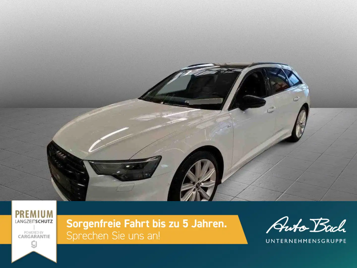 Audi A6 S line 45TFSI qu Navi LED HuD Panorama Blanc - 2