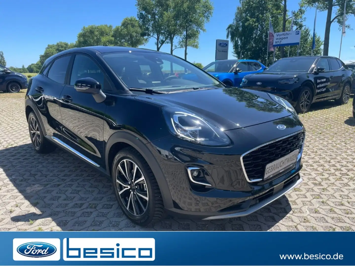 Ford Puma Titanium X MHEV+PDC+LED+iACC+BLIS+NAV+B&O+ Schwarz - 1