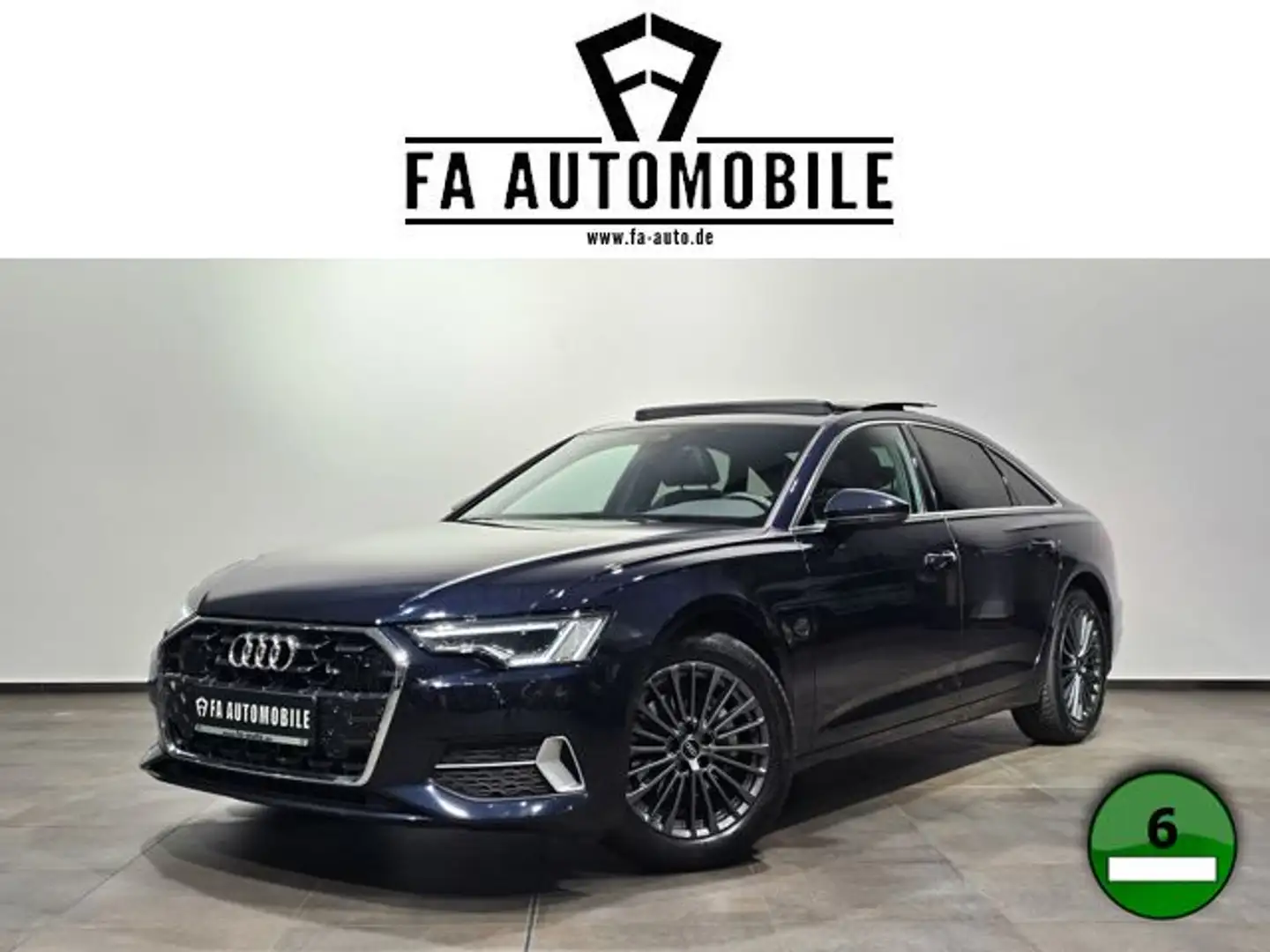 Audi A6 40 TDI Adv. Pano Matrix Virtual Leder Kamera Blu/Azzurro - 1