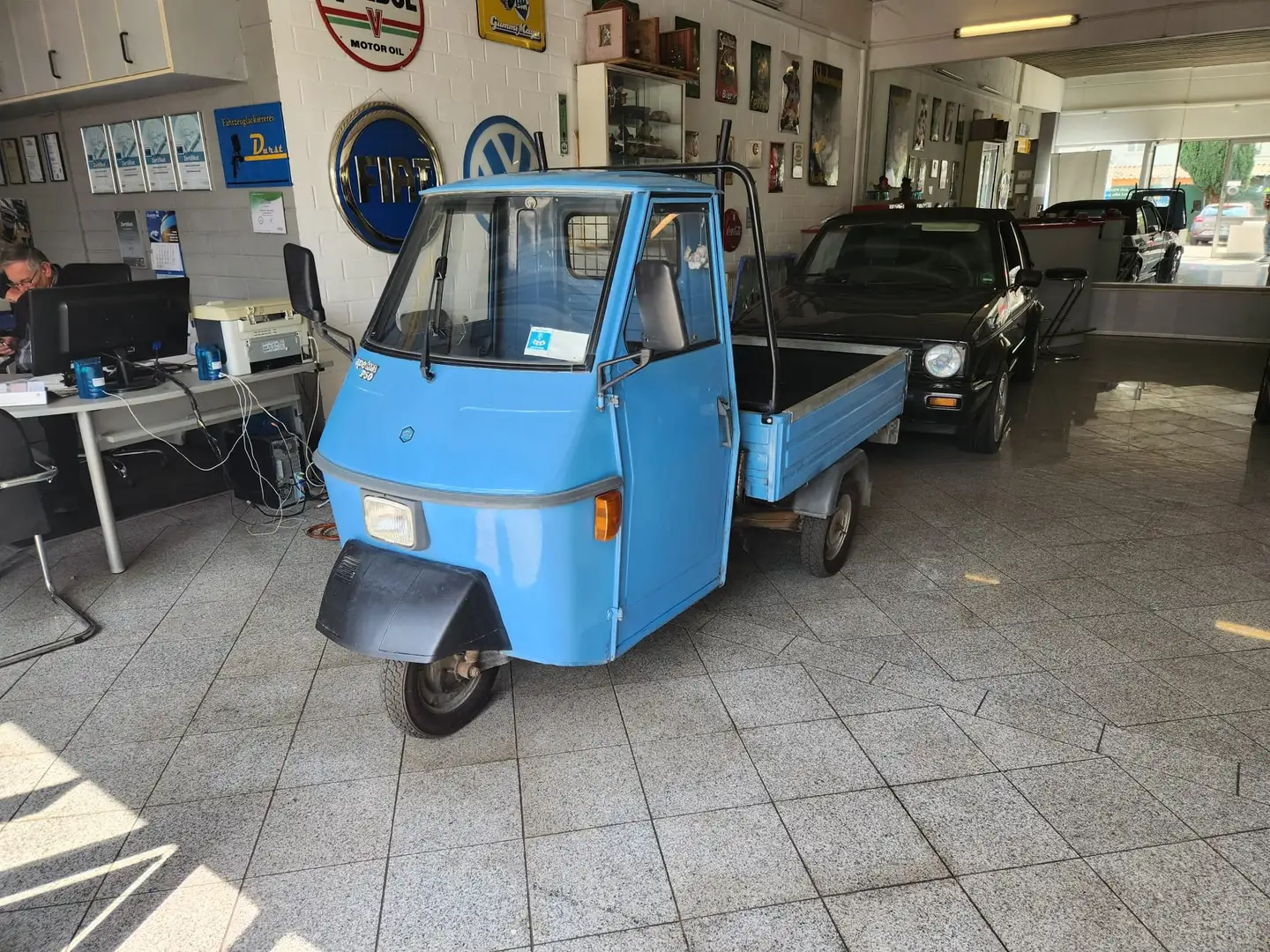 Piaggio Ape 50 Azul - 2