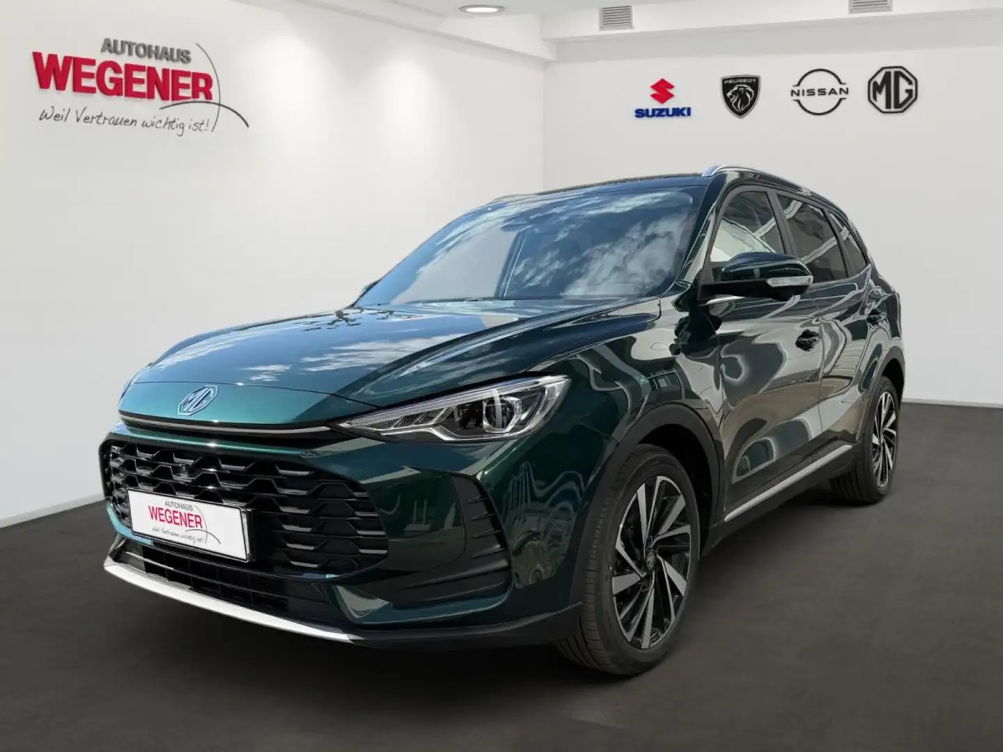 MG ZS 1.5 Hybrid+ Luxury|BERLIN|LED|360|Leder|Totwinkel| Grün - 1
