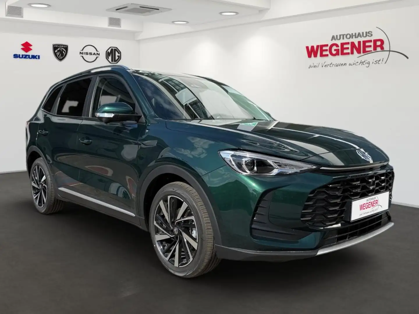 MG ZS 1.5 Hybrid+ Luxury|BERLIN|LED|360|Leder|Totwinkel| Grün - 2