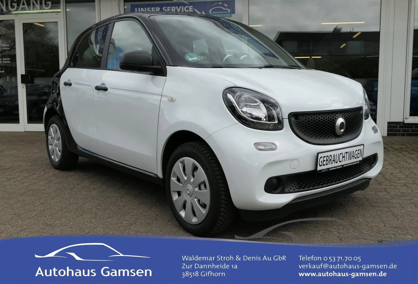 smart forFour 1.0 Garantie/GRA/LED Weiß - 1