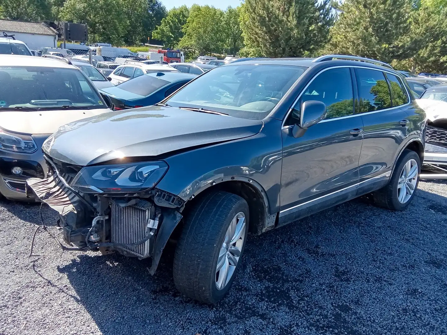 Volkswagen Touareg V6 TDI BMT Grau - 1
